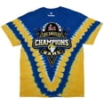 thumbnail image 1 of Men's Fanatics Blue Los Angeles Rams Super Bowl LVI Champions V-Dye T-Shirt, 1 of 1