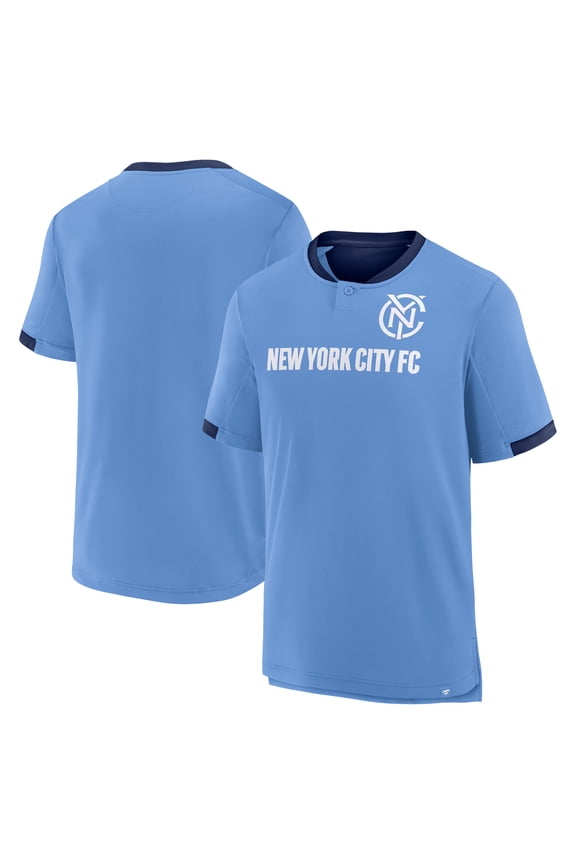 Men's Fanatics Blue New York City FC Stoppage Time Striker T-Shirt