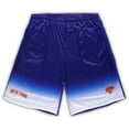 thumbnail image 1 of Men's Fanatics Blue New York Knicks Big & Tall Fadeaway Shorts, 1 of 1