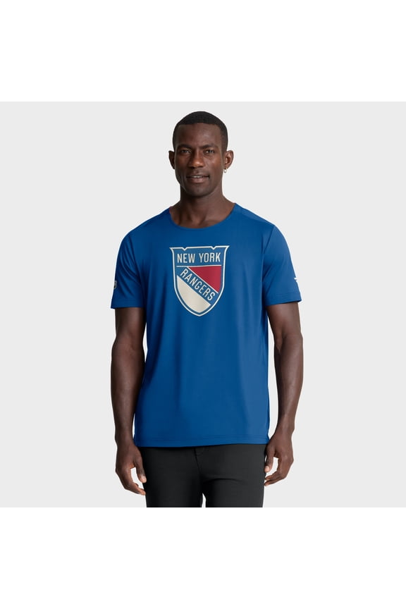 Men's Fanatics Blue New York Rangers 2026 NHL Winter Classic Authentic Pro Tech T-Shirt