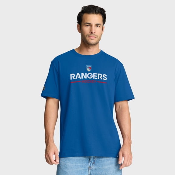 Men's Fanatics Blue New York Rangers Centennial T-Shirt