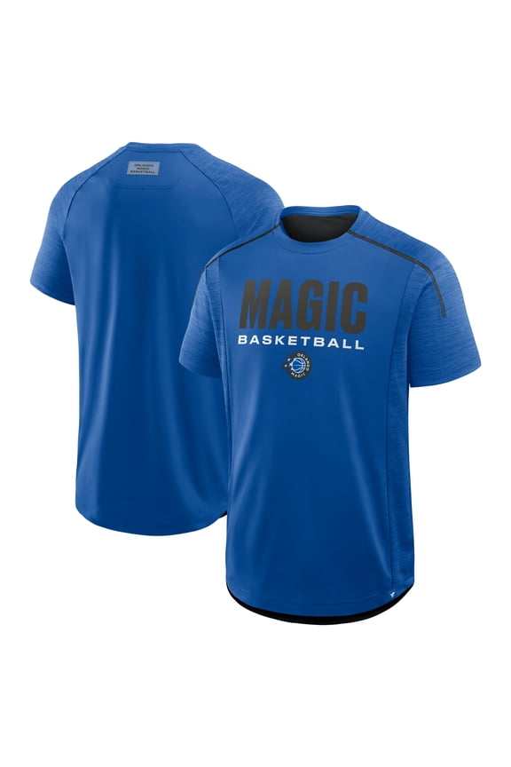 Men's Fanatics Blue Orlando Magic Inbound Pass Play Practice T-Shirt