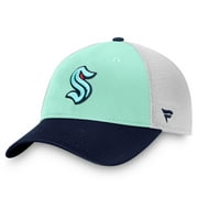 Mens Fanatics Blue Seattle Kraken Special Edition 2.0 Trucker Adjustable Hat