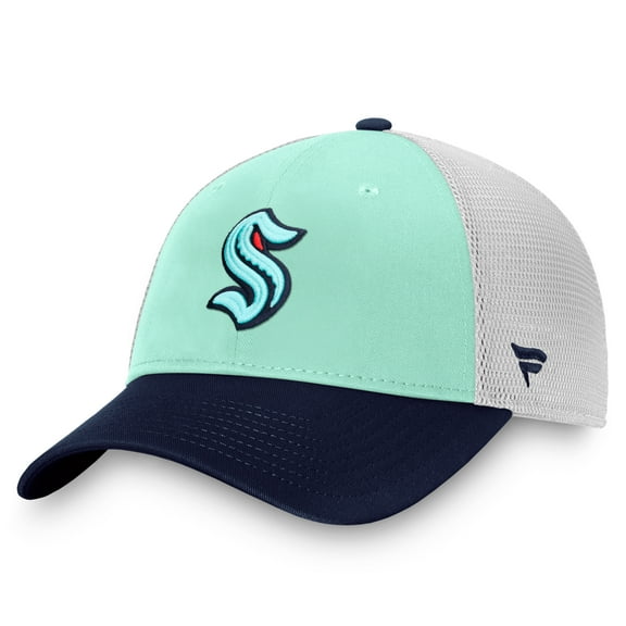 Men's Fanatics Blue Seattle Kraken Special Edition 2.0 Trucker Adjustable Hat
