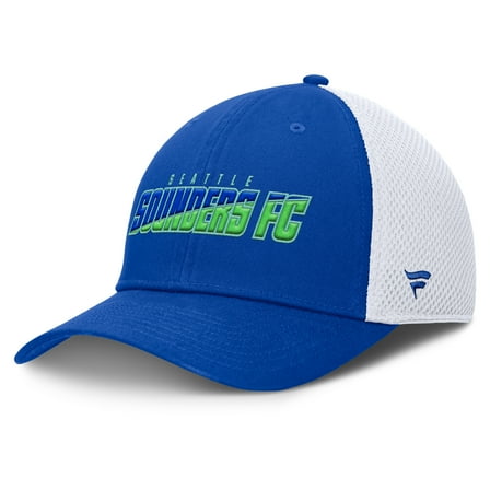 Men's Fanatics Blue Seattle Sounders FC Rocket Flex Hat