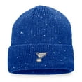 thumbnail image 1 of Men's Fanatics Blue St. Louis Blues Authentic Pro Rink Pinnacle Cuffed Knit Hat, 1 of 2