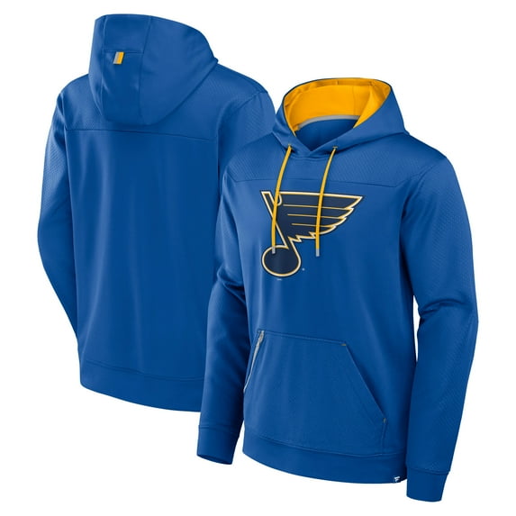 Men's Fanatics Blue St. Louis Blues Defender Pullover Hoodie