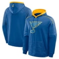 thumbnail image 1 of Men's Fanatics Blue St. Louis Blues Goaltender Defender Pullover Hoodie, 1 of 3