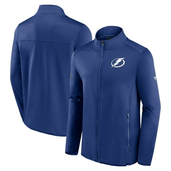 Men's Fanatics Blue Tampa Bay Lightning Authentic Pro Full-Zip Jacket
