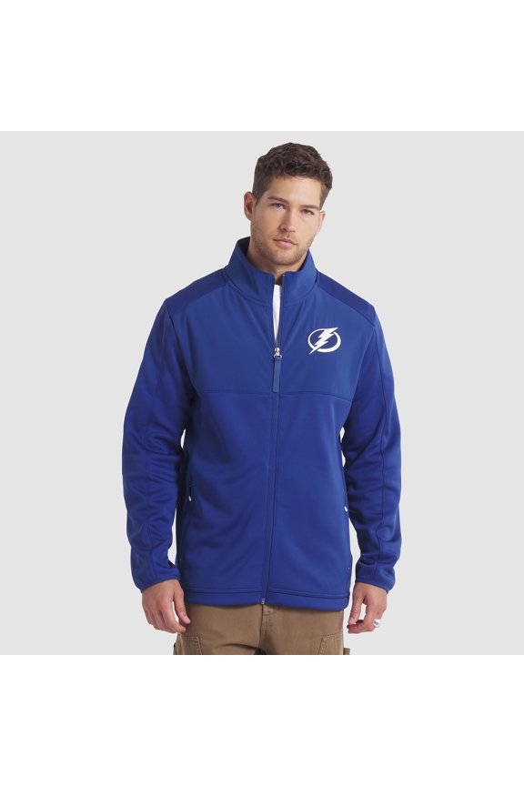 Men's Fanatics Blue Tampa Bay Lightning Authentic Pro Rink Full-Zip Jacket