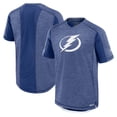 thumbnail image 1 of Men's Fanatics Blue Tampa Bay Lightning Authentic Pro Rink Tech T-Shirt, 1 of 3