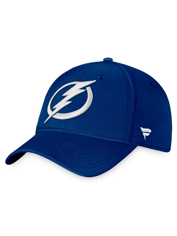 Men's Fanatics Blue Tampa Bay Lightning Core Primary Logo Flex Hat