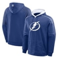 thumbnail image 1 of Men's Fanatics Blue Tampa Bay Lightning Goaltender Defender Pullover Hoodie, 1 of 3