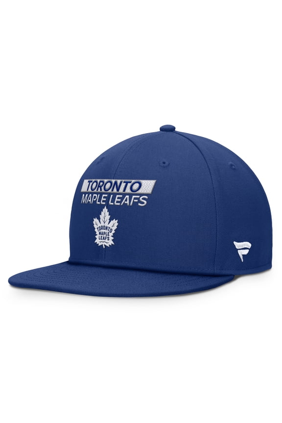 Men's Fanatics Blue Toronto Maple Leafs Authentic Pro Prime Snapback Hat