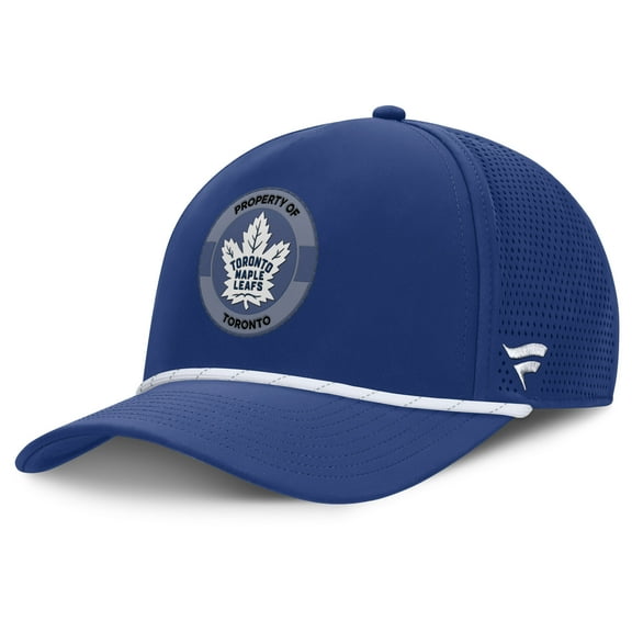 Men's Fanatics Blue Toronto Maple Leafs Authentic Pro Rink Adjustable Hat