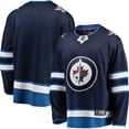 thumbnail image 1 of Men's Fanatics Blue Winnipeg Jets Breakaway Home Jersey, 1 of 3