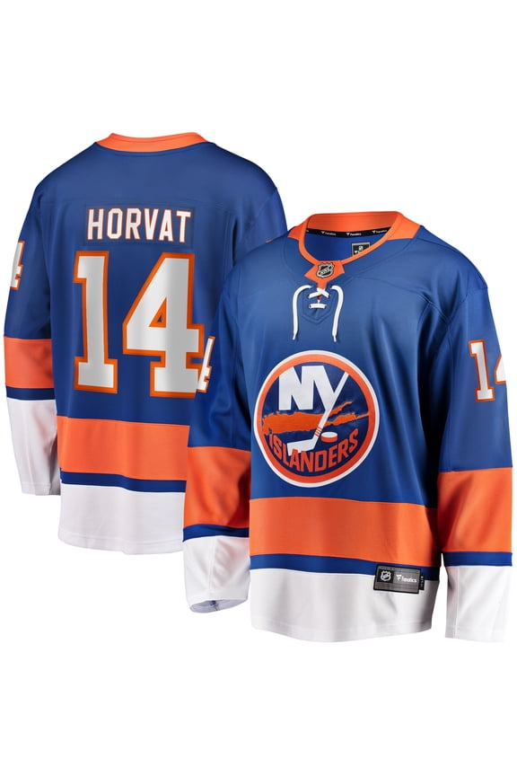 Men's Fanatics Bo Horvat Blue New York Islanders Home Breakaway Jersey