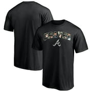 Men's Fanatics Branded Black Atlanta Braves Perennial Power T-Shirt