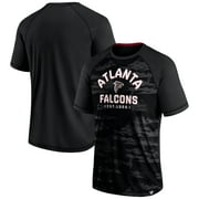 Men's Fanatics Branded Black Atlanta Falcons Hail Mary Raglan T-Shirt