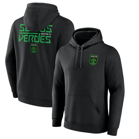 Men's Black Austin FC Team Hometown Collection Pullover Hoodie