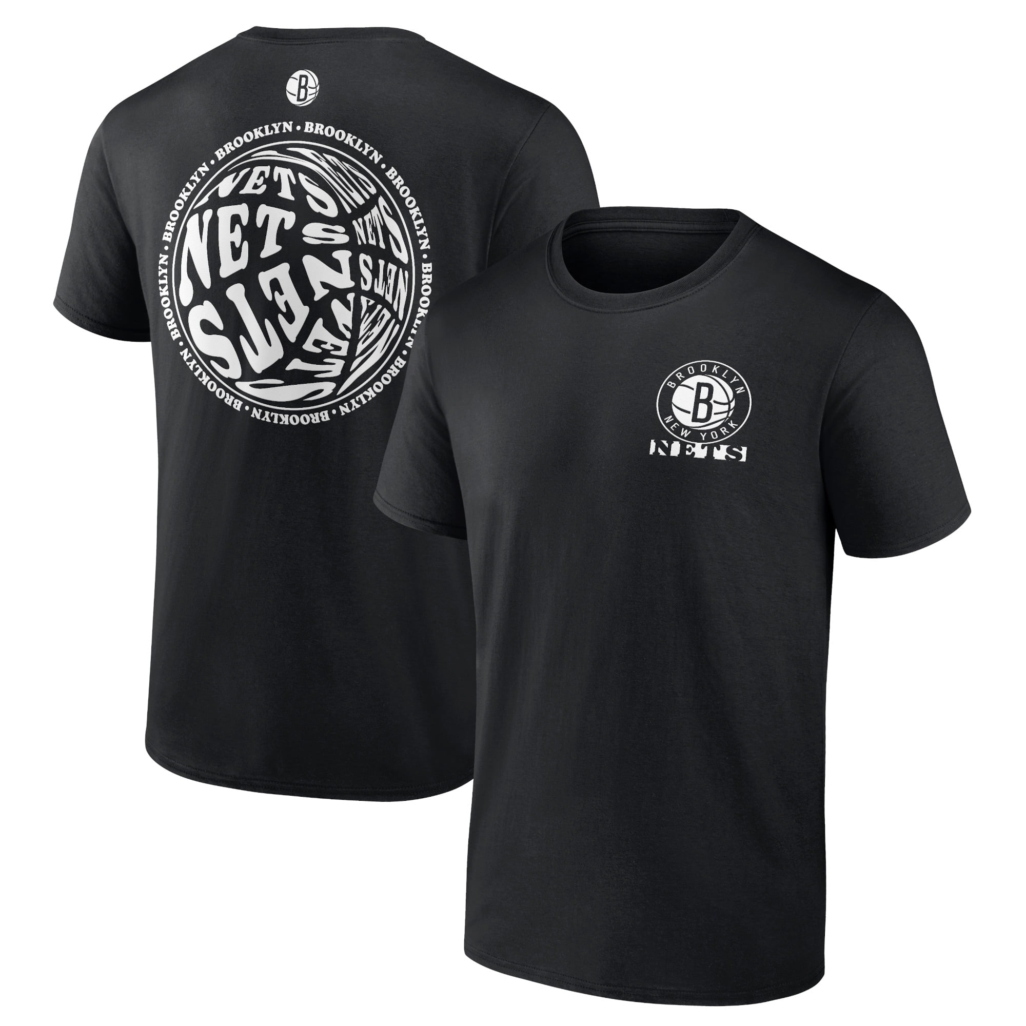 Men's Fanatics Branded Black Brooklyn Nets Basketball Street Collective