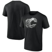 Men's Fanatics Branded Black Calgary Flames Iced Out T-Shirt