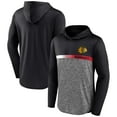 thumbnail image 1 of Men's Fanatics Branded Black Chicago Blackhawks Podium Defender Pullover Hoodie, 1 of 3