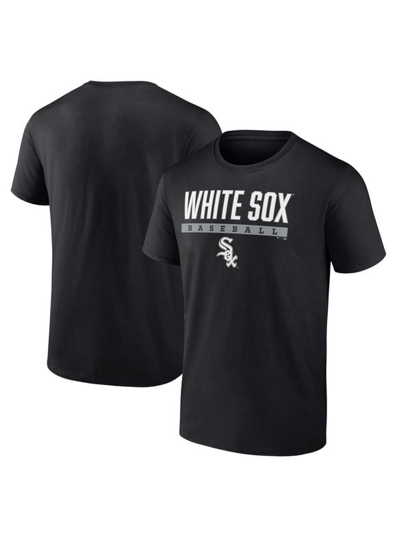 Men's Fanatics Branded Black Chicago White Sox Power Hit T-Shirt