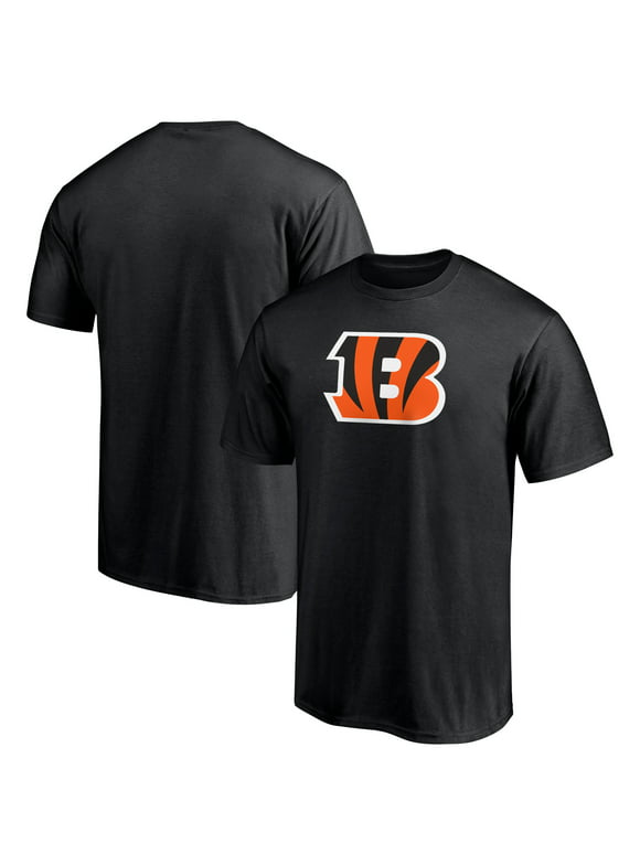 Men's Fanatics Branded Black Cincinnati Bengals Primary Team Logo T-Shirt