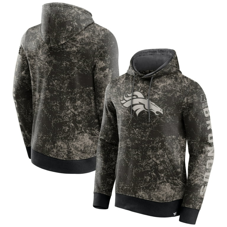 Men s Fanatics Branded Black Gray Denver Broncos Blackout Tonal