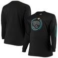 thumbnail image 1 of Men's Fanatics Branded Black Jacksonville Jaguars Big & Tall Color Pop Long Sleeve T-Shirt, 1 of 3
