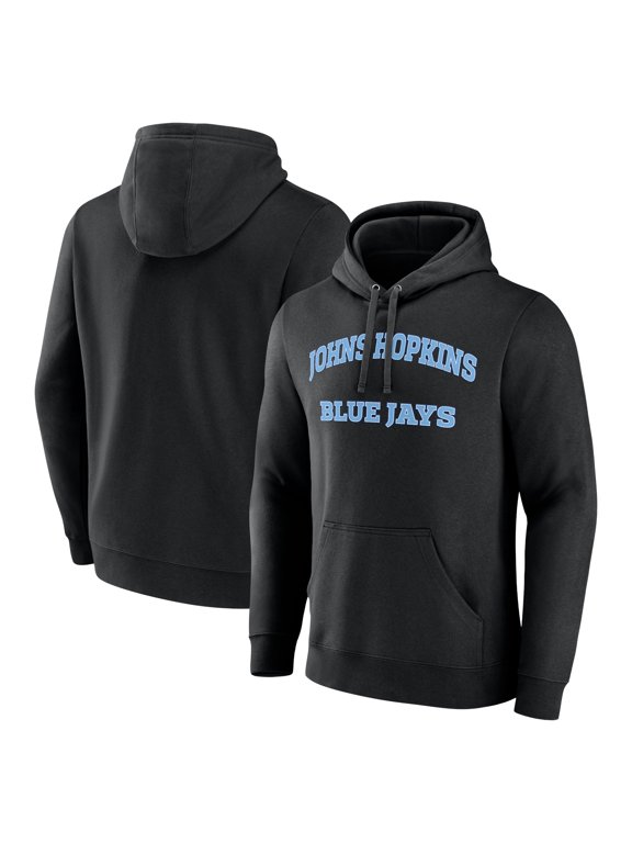Men's Black Johns Hopkins Blue Jays Campus Pullover Hoodie