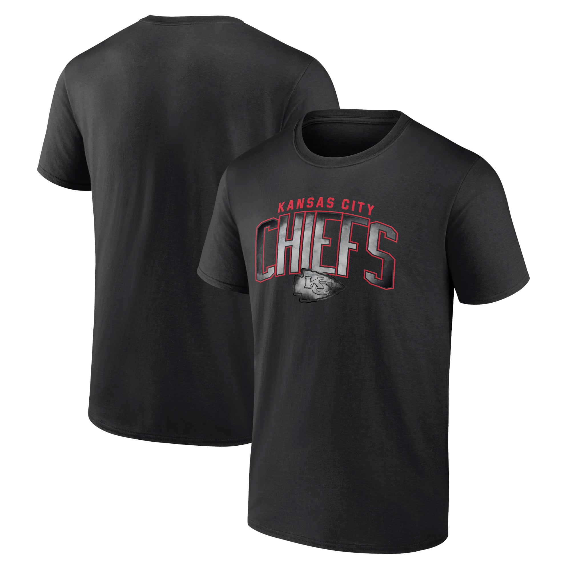 Men's Fanatics Branded Black Kansas City Chiefs Home Stretch T-Shirt 