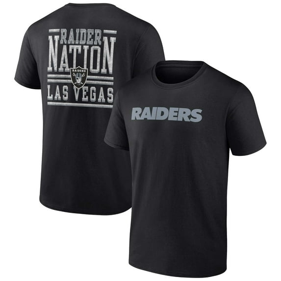 Men's Fanatics Branded Black Las Vegas Raiders Home Field Advantage T-Shirt