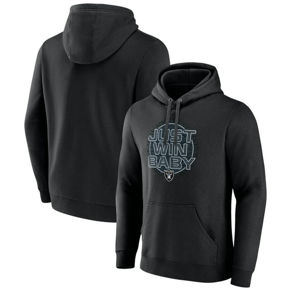 Men's Black Las Vegas Raiders Hometown Collection Prevent Pullover Hoodie