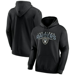 Las Vegas Raiders Fanatics Branded Team Authentic Custom Pullover Hoodie -  Heathered Gray