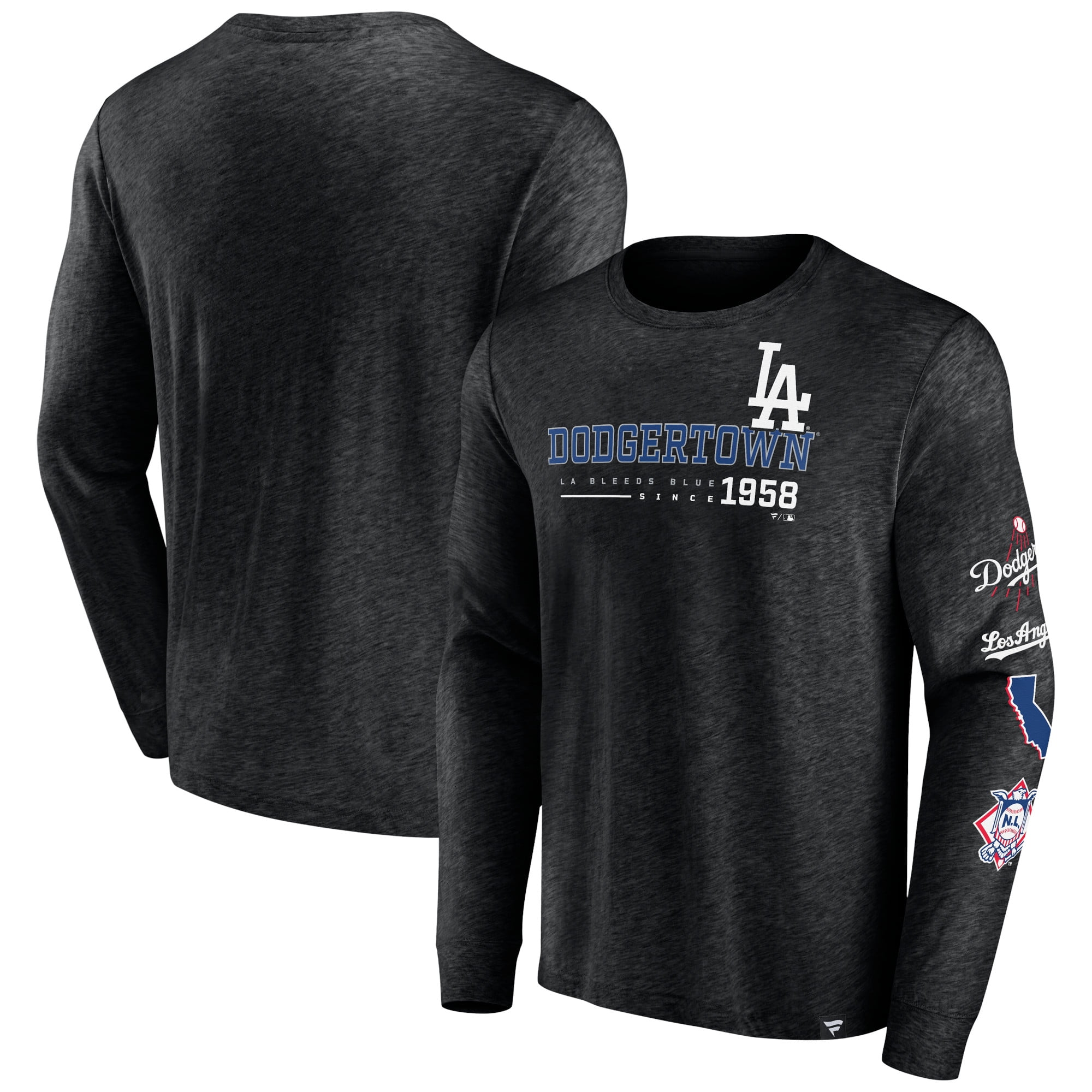 Men s Los Angeles Dodgers Long Sleeve T Shirt Tanzania Ubuy