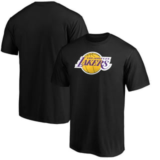 Men's Los Angeles Lakers Nike White Courtside Performance Block T-Shirt