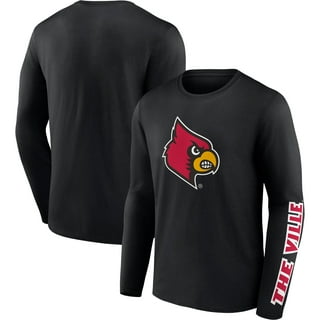 Fanatics Branded Men's Red Louisville Cardinals Campus Icon Long Sleeve T-Shirt Size: 3XL