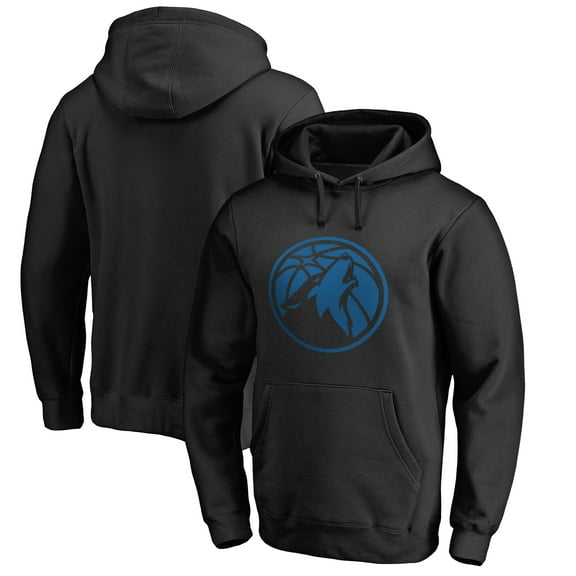 Men's Black Minnesota Timberwolves Taylor Pullover Hoodie