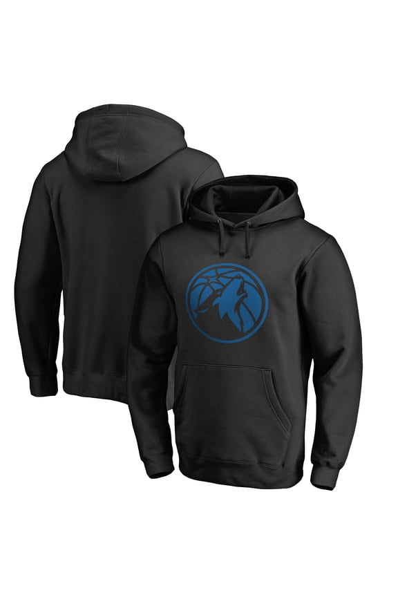 Men's Black Minnesota Timberwolves Taylor Pullover Hoodie