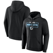 Mens Black Minnesota United FC We Are Pullover Hoodie