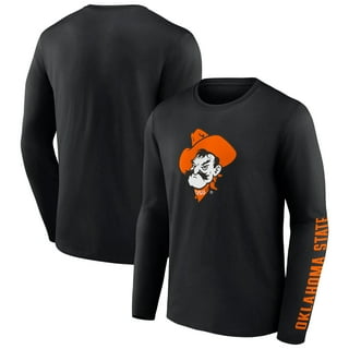 Men's Colosseum Heathered Black Oklahoma State Cowboys OHT