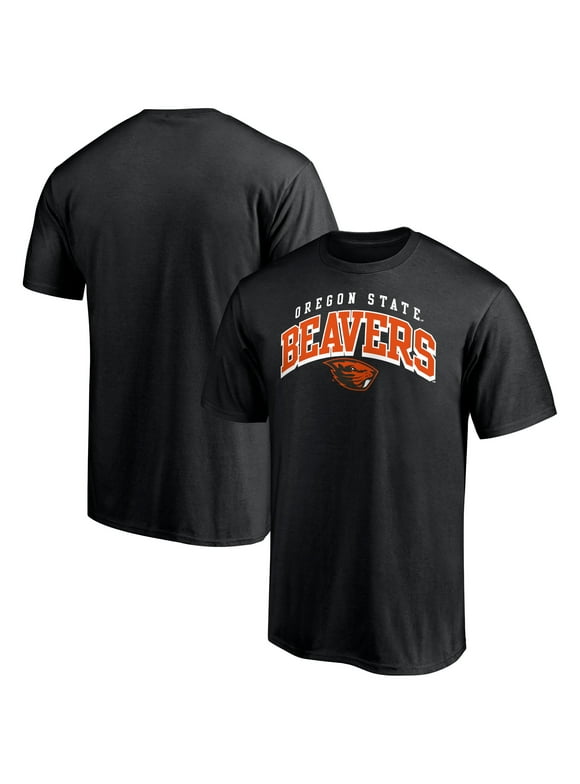 Men's Fanatics Branded Black Oregon State Beavers Line Corps T-Shirt