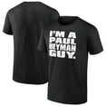 thumbnail image 1 of Men's Black Paul Heyman I'm A Paul Heyman Guy T-Shirt, 1 of 4