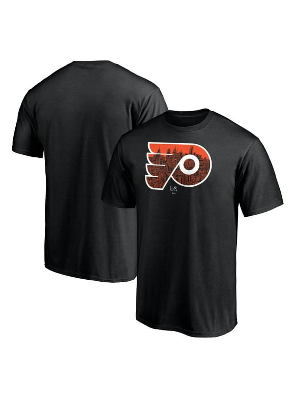 Men's Fanatics Branded Black Philadelphia Flyers Core Hometown T-Shirt