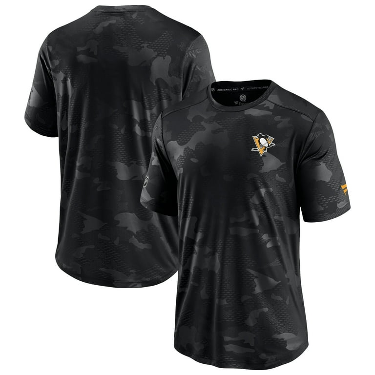 Men s Fanatics Branded Black Pittsburgh Penguins Authentic Pro