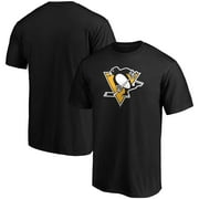 Men's Fanatics Branded Black Pittsburgh Penguins Team Primary Logo T-Shirt