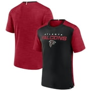Men's Fanatics Branded Black/Red Atlanta Falcons Defender Evo T-Shirt