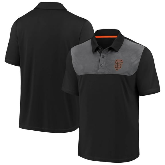 Men's Fanatics Branded Black San Francisco Giants Defender Polo